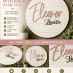 Nursery Name Sign