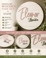 Nursery Name Sign