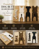 Personalized Dog Leash Hook