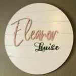 Nursery Name Sign - Image 2