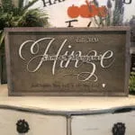Personalized Family Name Sign - Image 3