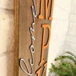 Pumpkin Porch Leaner Sign - Image 4