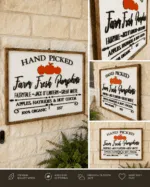 Farm Fresh Pumpkins Sign