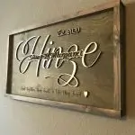 Personalized Family Name Sign - Image 6