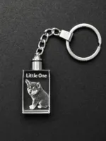 Custom Photo Crystal Keychain - Image 2