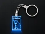 Custom Photo Crystal Keychain - Image 5
